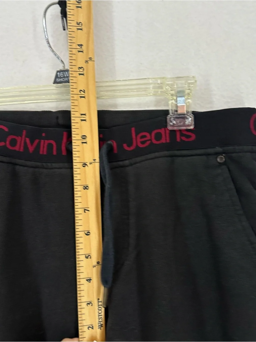 Calvin Klein‎ Jeans Black Jogger Sweatpants Men’s Small Drawstring Lounge
